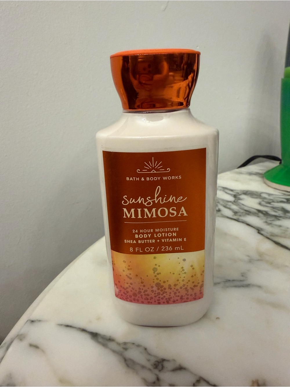Bath & Body Works Sunshine Mimosa Body Lotion - Orange & White